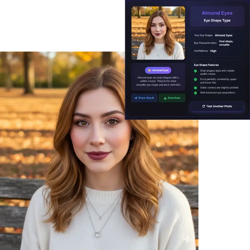 Front-facing portrait example for face shape detector